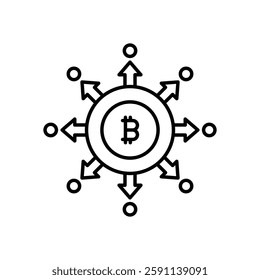 Blockchain-based financial system without intermediaries.