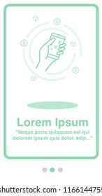 Blockchain,bitcoin,fintech,online payment background template set for website and application.