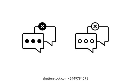 Blocked icon design with white background stock illustration