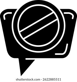 Diseño de ícono de Vector de línea bloqueada