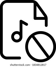 blockierte Mediendatei nur für Audio-Verwendung
