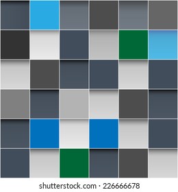 Blocks colorful background. Vector illustration.