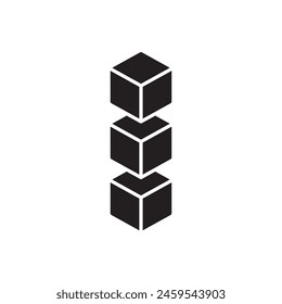 Blocks Icon - Cube Icon