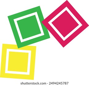 blocks, logo, logotype, framework, abstract, geometric, colorful, education, creativity, school, childeren, kindergarden