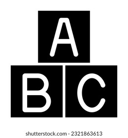 Blocks Vector Glyph Icon For Personal And Commercial Use.
