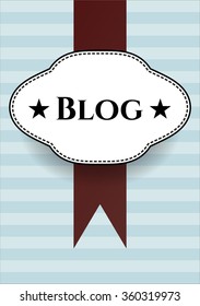 Blog card with nice design