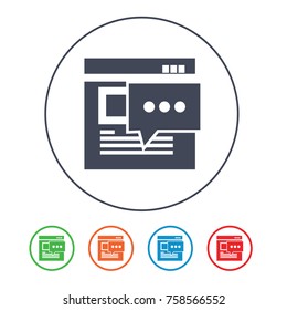 blog comment icon