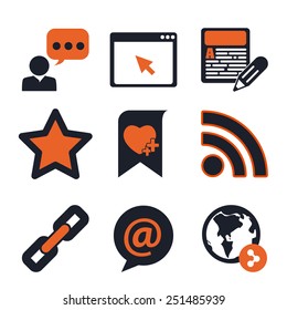 blog concept design, vector illustration eps10 graphic 