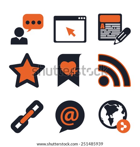 blog concept design, vector illustration eps10 graphic 