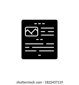 blog, content and website icon. internet marketing icon. perfect to logo, presentation template, website, application, and more product. vector icon design solid style