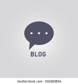 blog icon design