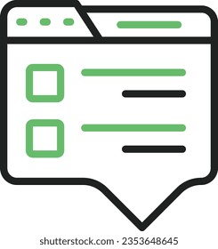 Blog Icon image. Suitable for mobile application.