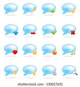 Blog icon set