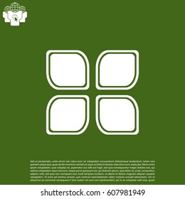 blog icon. vector illustration