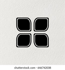 blog icon. vector illustration