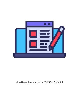 blog icon for your website, mobile, presentation, and logo design.