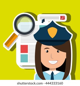 blog management design, vector illustration eps10 graphic