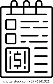 Blog Monetization Illustration vector Icon Design