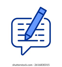 Blog Post Icon Element For Design