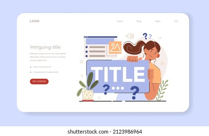 2,103 Title creation Images, Stock Photos & Vectors | Shutterstock