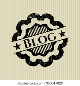 Blog rubber grunge texture seal