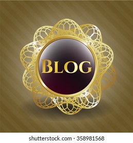 Blog rubber stamp