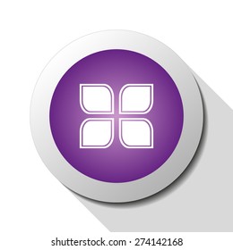 Blog, web icon. Vector design