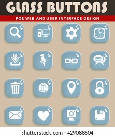 blog web icons for user interface design