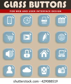 blog web icons for user interface design