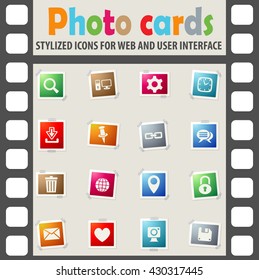 blog web icons for user interface design