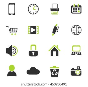 blog web icons for user interface design