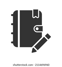 Blog writer icon, Vector graphics