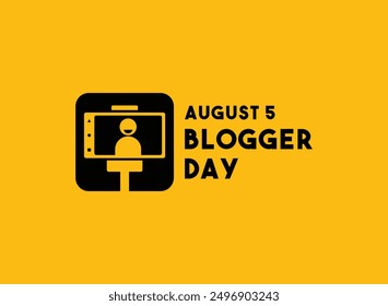 Blogger Day. August 5. Eps 10.