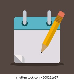 Blogger digital design, vector illustration eps 10