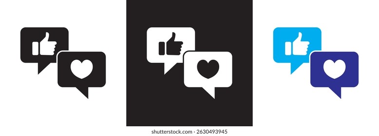 Blogger icon. Vector for websites, mobile interfaces, presentations, banner, visual branding etc. Vector illustration. isolated on white and black background. EPS 10
