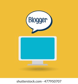 blogger web internet icon