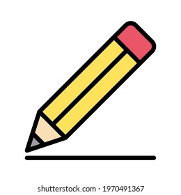 Bloggging, compose, pen icon vector image. Can also be used for Web Marketing. Suitable for use on web apps, mobile apps and print media.