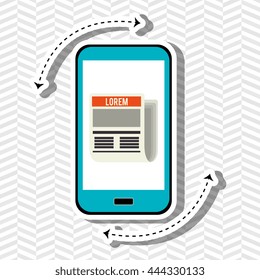 blogging concept  design, vector illustration eps10 graphic 