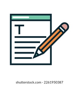 diseño aislado de vectores de iconos de blogs