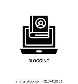 Blogging Vector Solid icons for your digital or print projects.