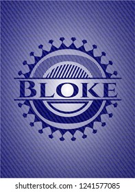 Bloke denim background