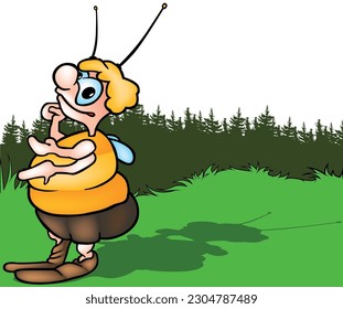 A Blond Fat Beetle
