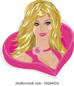 blond girl