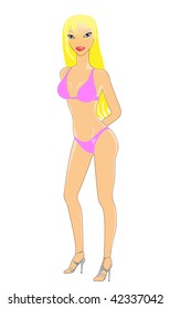 Blond girl