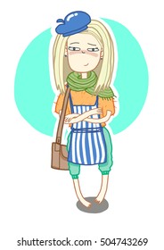 Blonde girl