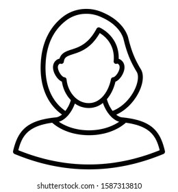 
Blonde Isolated Vector icon which can easily modify or edit
