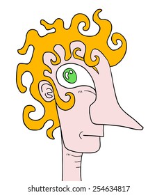 Blonde man