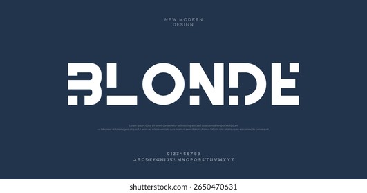 Blonde modern stylish small alphabet letter logo design