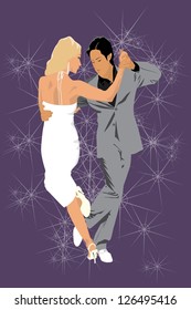 Blonde Tango Vector