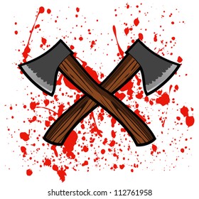 Blood with axe